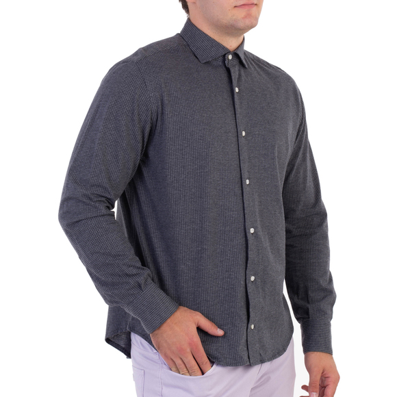 Eleventy Shirt Men size XL Dark Gray - Picture 3 of 5